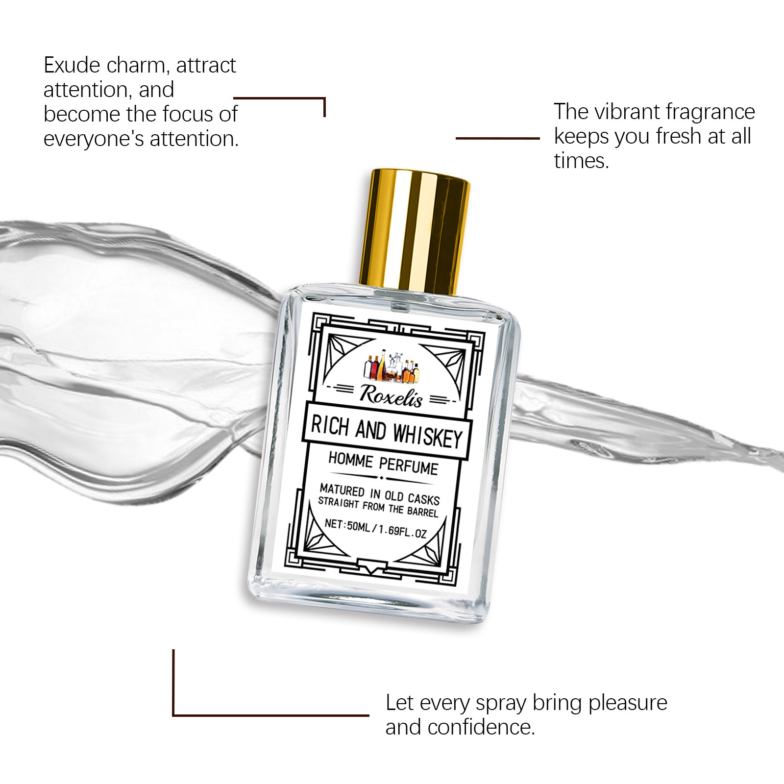 록셀리스 50ml 참 위스키 남성 향수 구롱 향기 우아 - You Perfume Fragrance 리뷰 및 가격